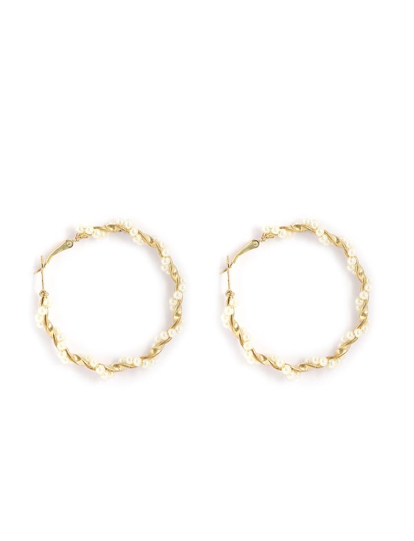 Gold-Plated Alloy Set Of 6 Designer Earrings - The Pari For Sale - Image 4