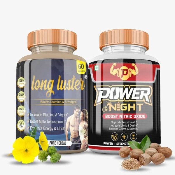 Divya Shree Long Luster and Power of Night Capsule Combo For Cheap